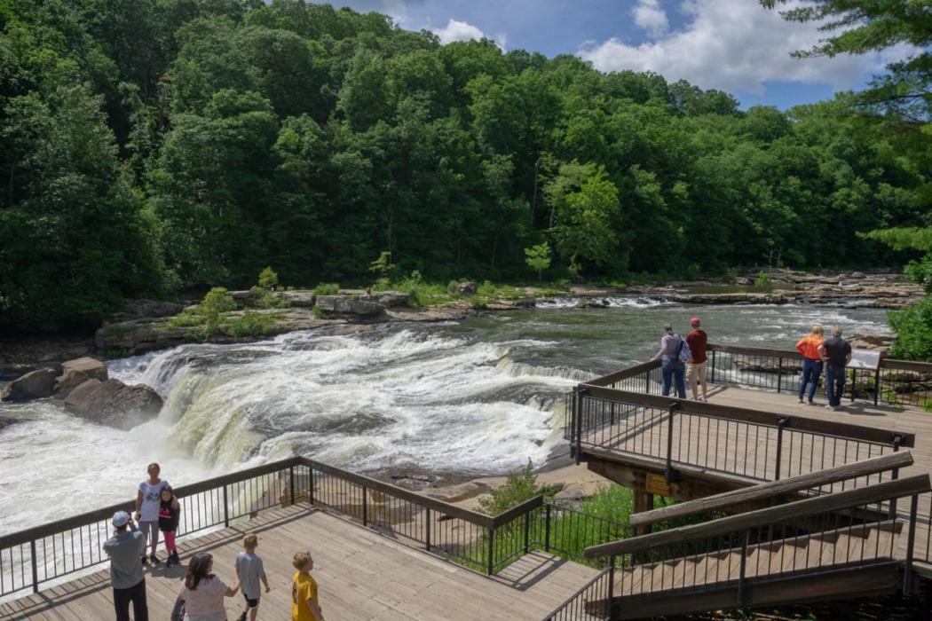 In In The Center Of It All, Ohiopyle, Pa * Ohiopyle